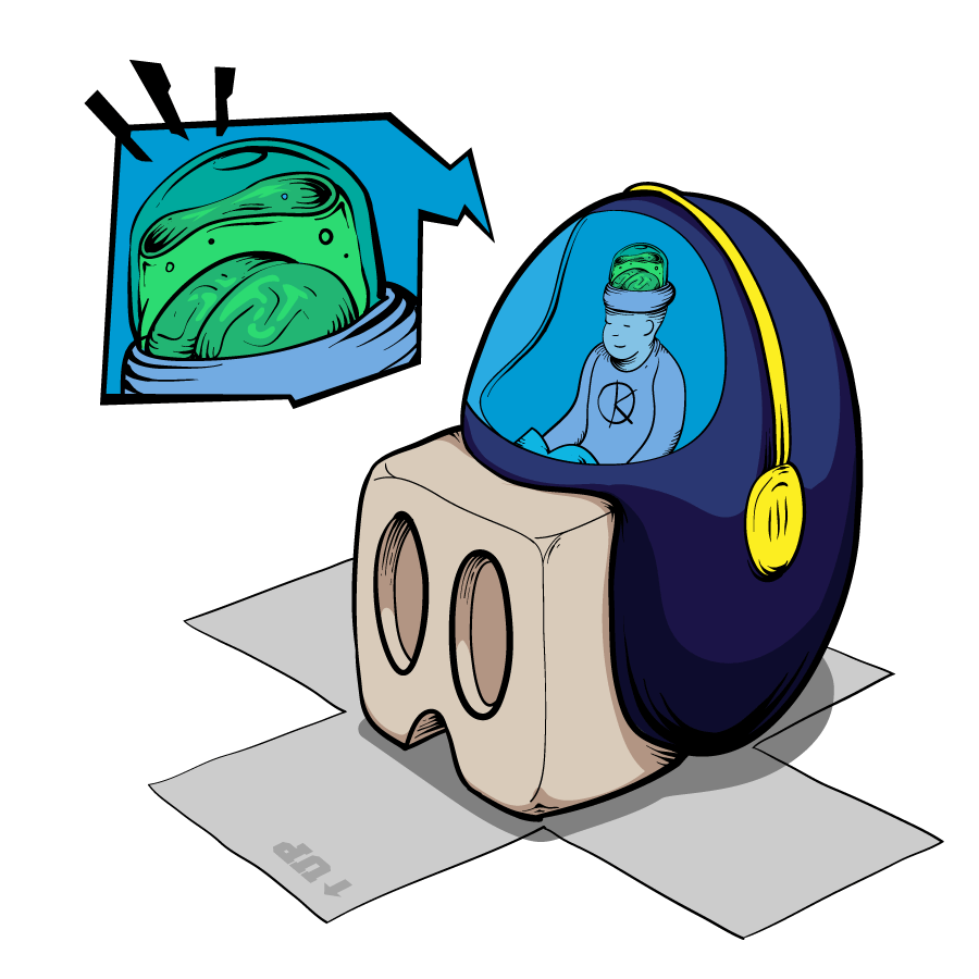 Cube egg by Krane 2018